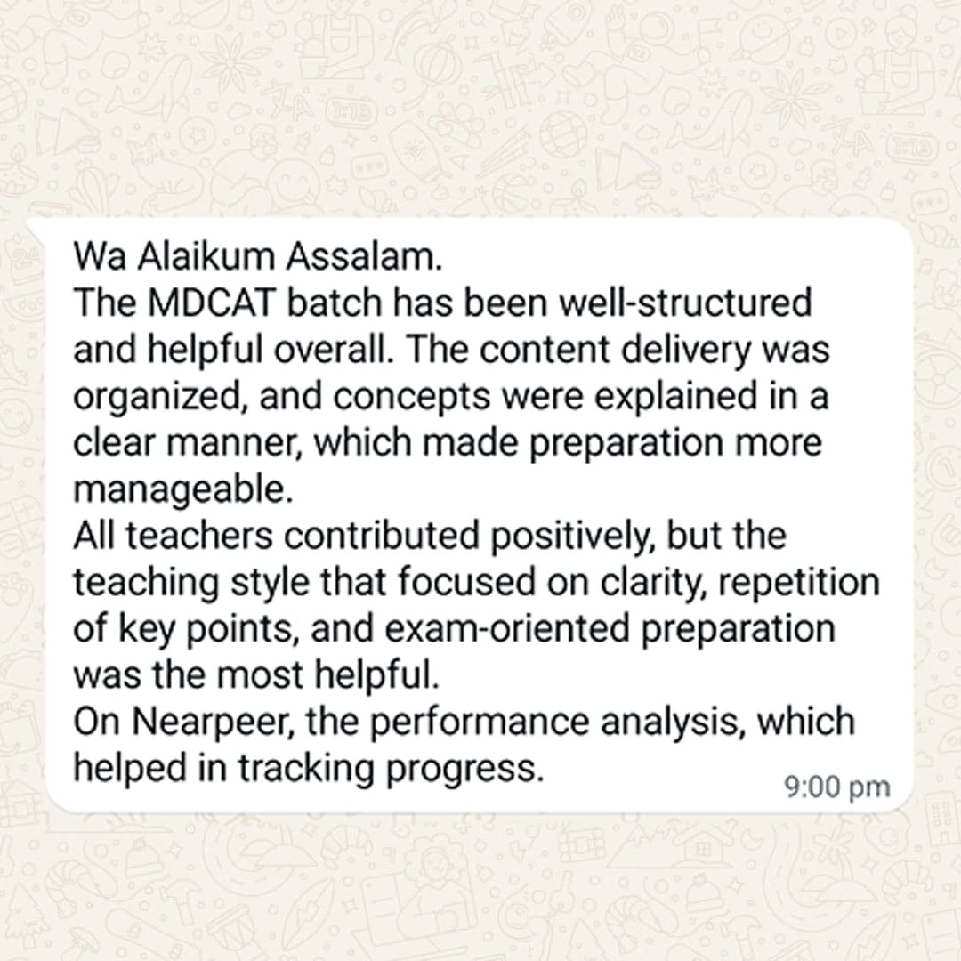Student review