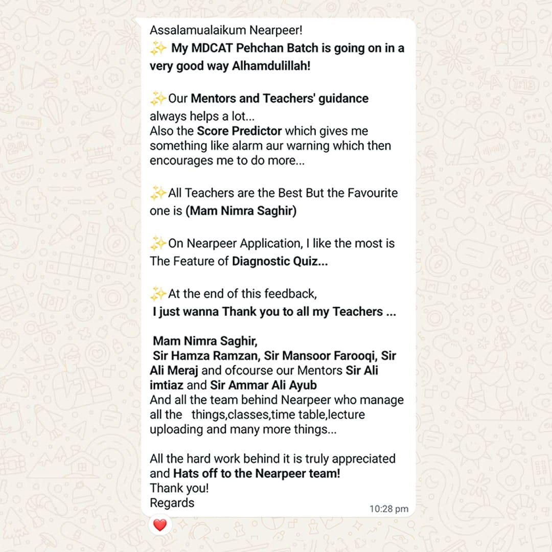 Student review