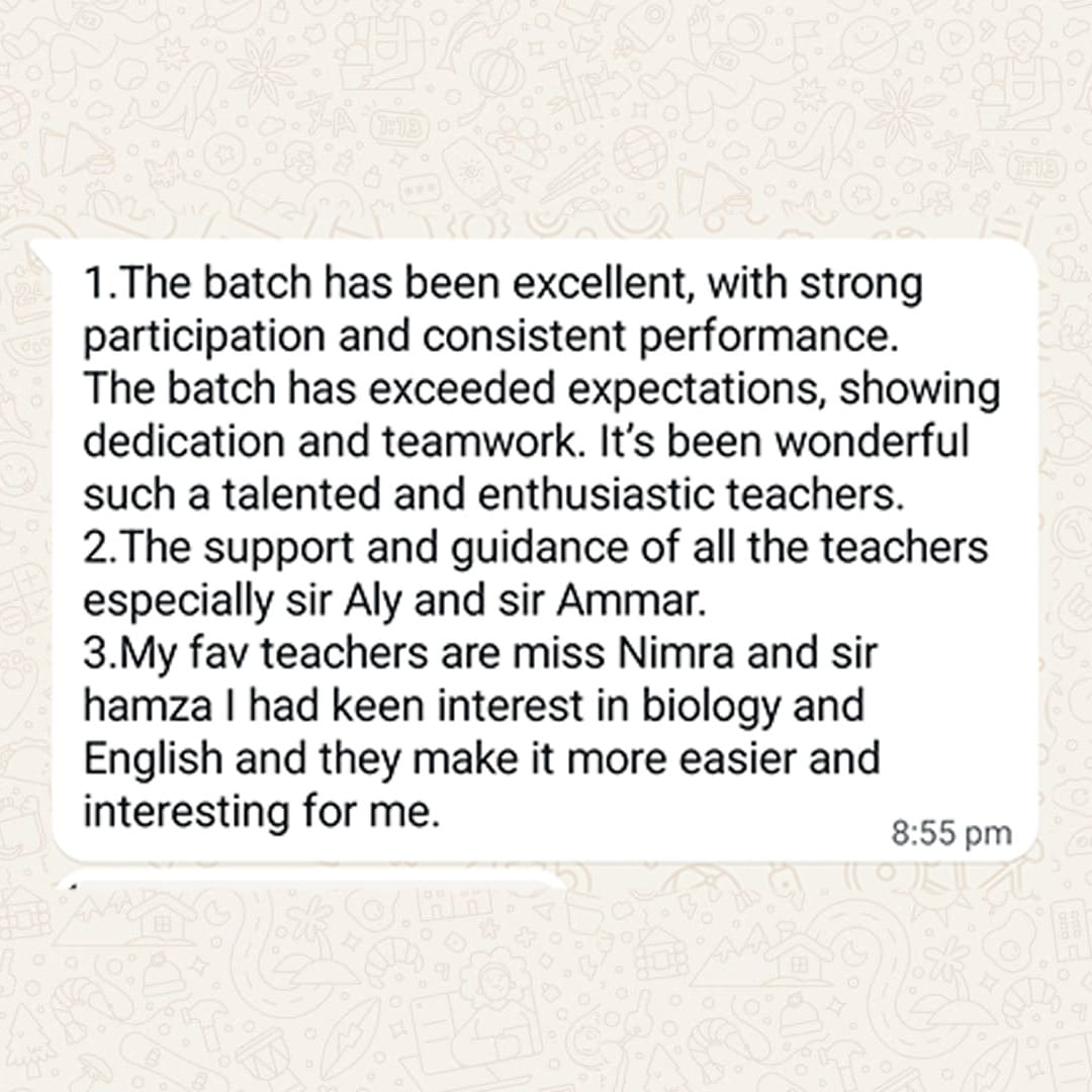 Student review
