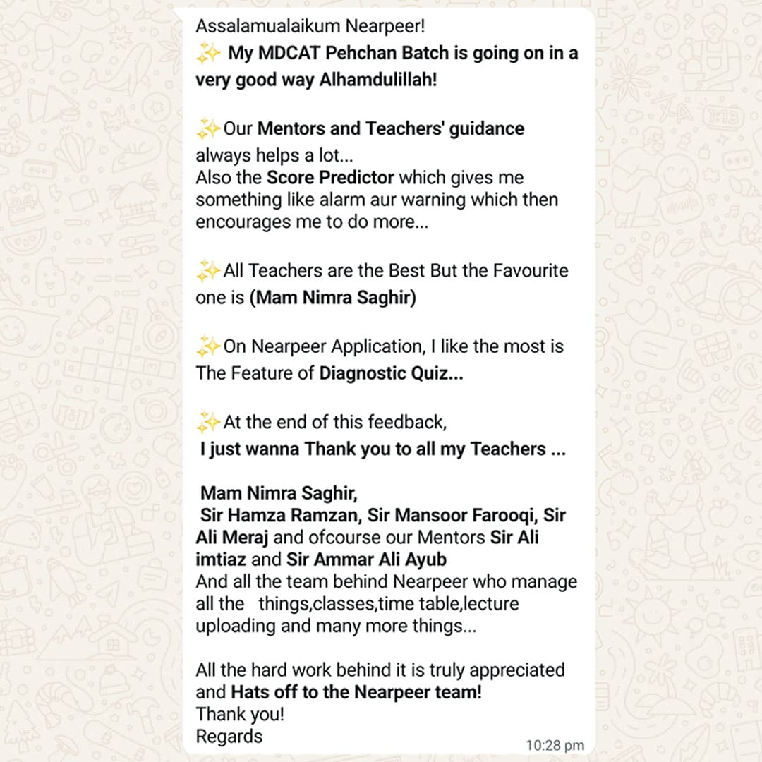 Student review