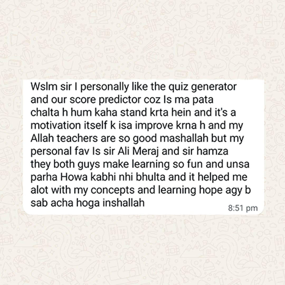 Student review